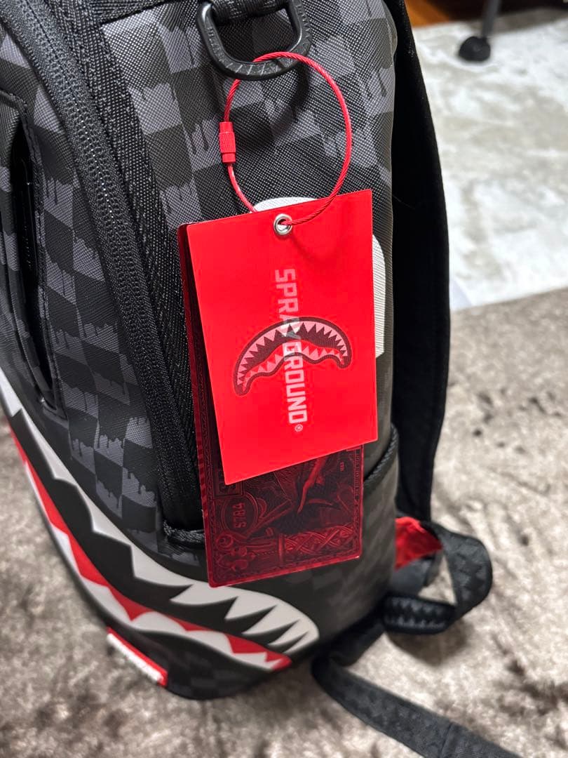 sprayground スプレーグラウンド バッグパック ブラック タグ付き