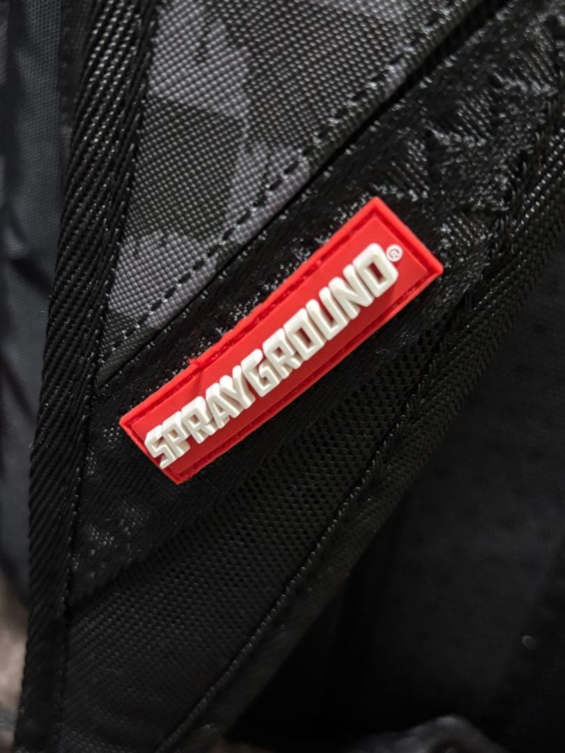sprayground スプレーグラウンド バッグパック ブラック タグ付き
