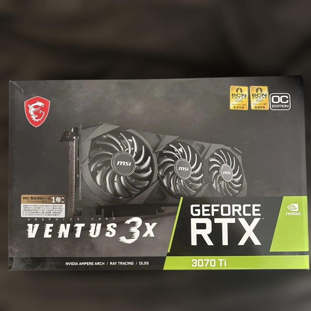 MSI GeForce RTX 3070ti グラフィックボード