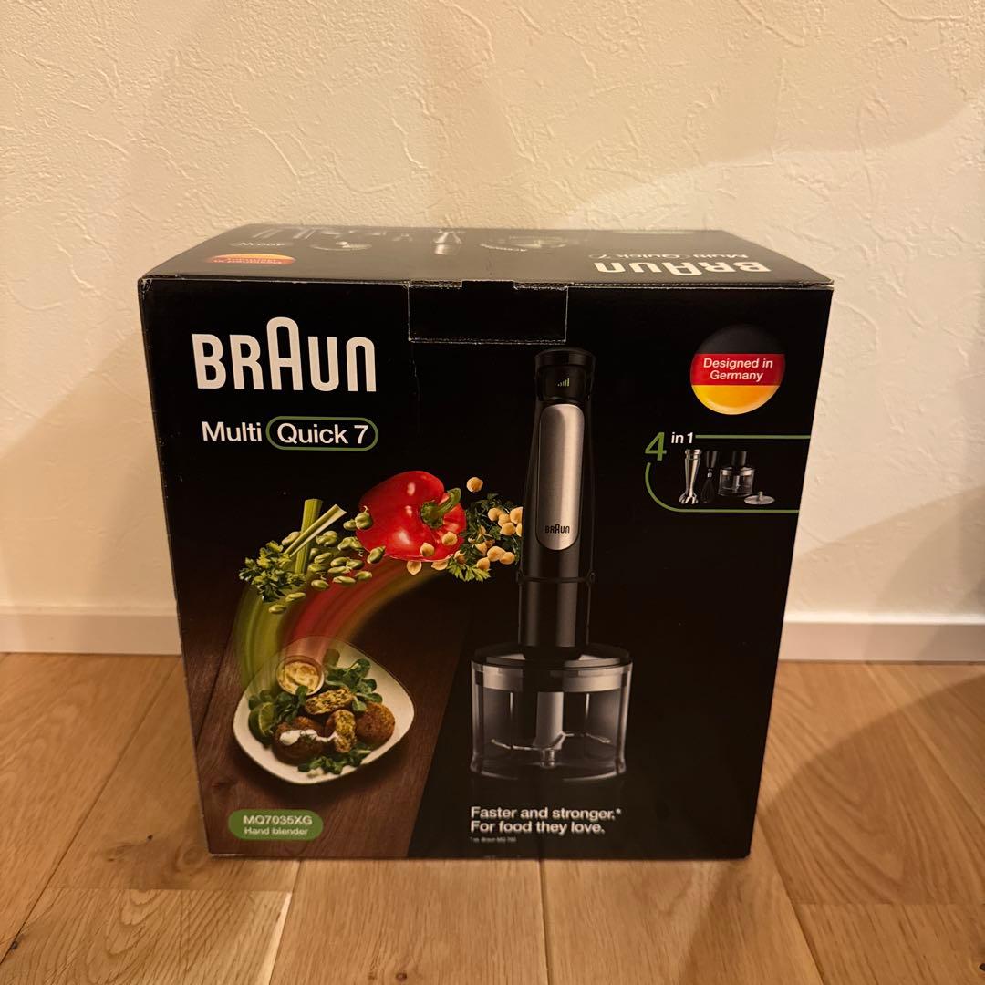 BRAUN ハンドブレンダー マルチクイック 7 MQ7035XG