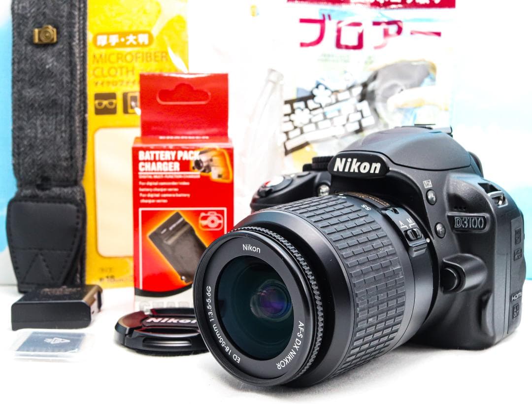Nikon D3100⭐️簡単操作⭐️初心者おススメ⭐️動画撮影可⭐️一眼レフ