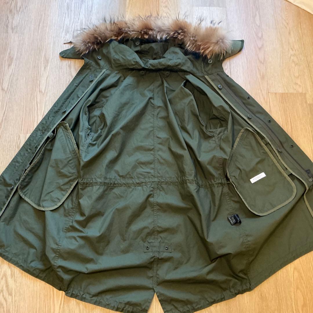 fred121 　BEAUTY&YOUTH モッズコート　ライナー付き