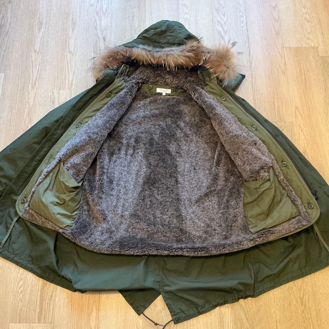 fred121 　BEAUTY&YOUTH モッズコート　ライナー付き