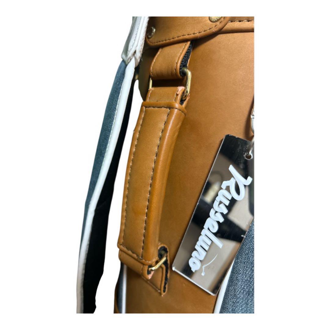 Russeluno NEO CLASSIC キャディーバック、ヘッドカバー3個