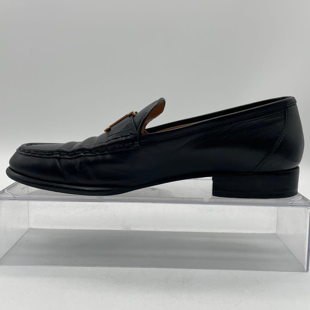 エルメス　HERMES ローファー　コンスタンスローファー　レザー　Hロゴ