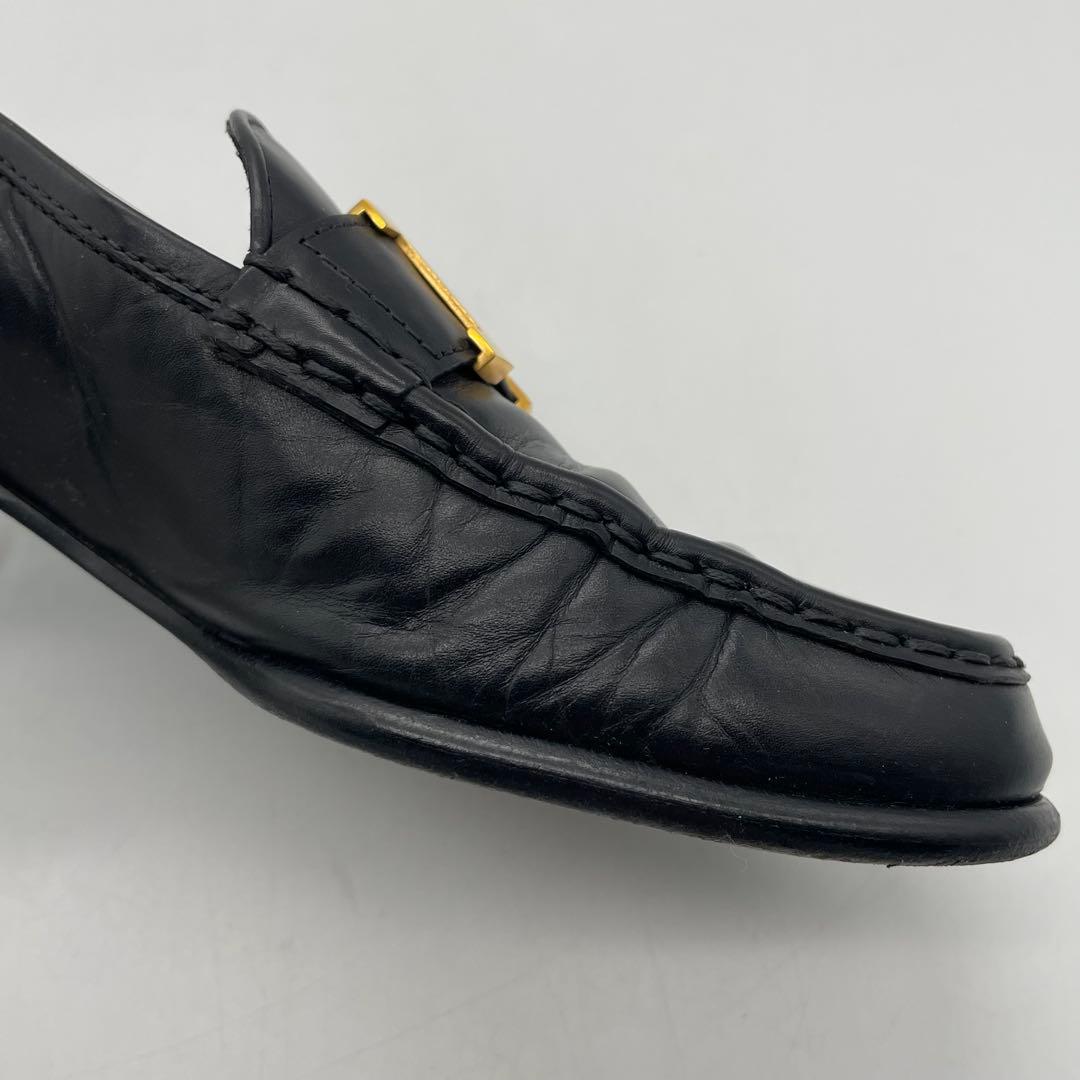 エルメス　HERMES ローファー　コンスタンスローファー　レザー　Hロゴ