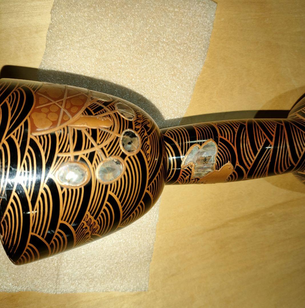 小鼓の胴 螺鈿入り