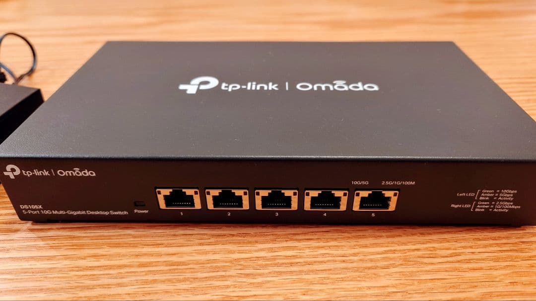 TP-Link DS105X Omada 10Gポート スイッチングハブ