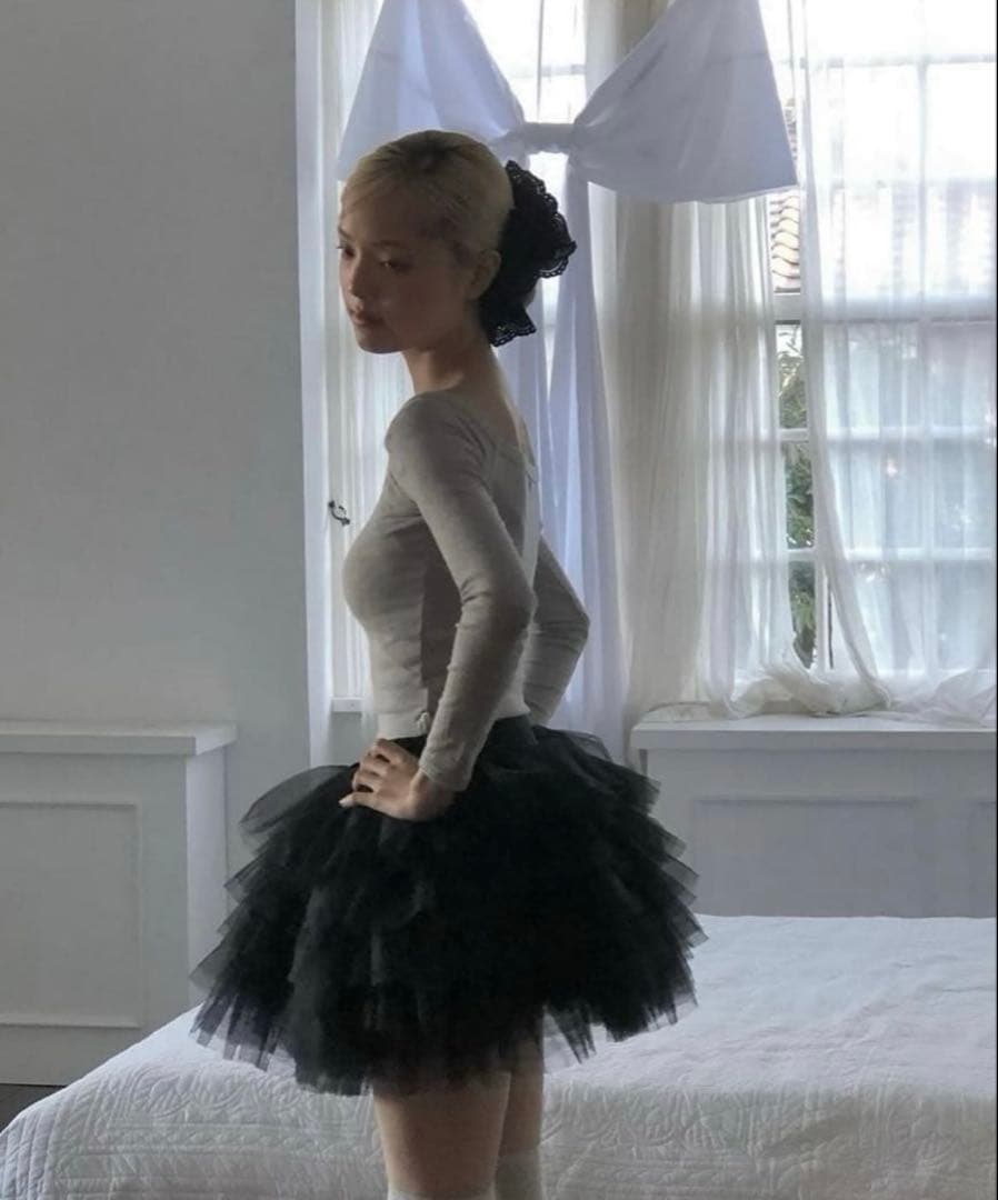 Treat ürself volume tulle tutu black
