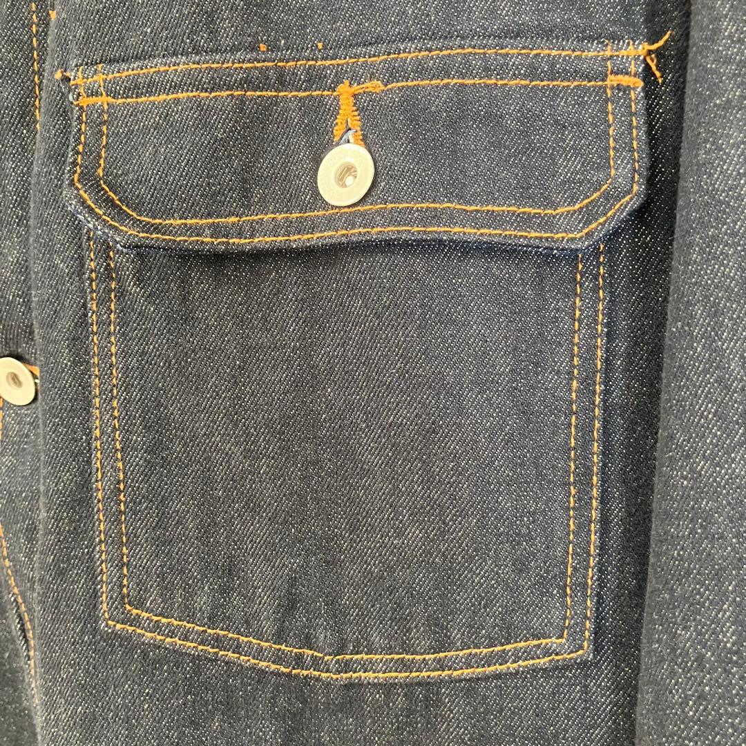 アダムエロペ　デニム　トラッカージャケット