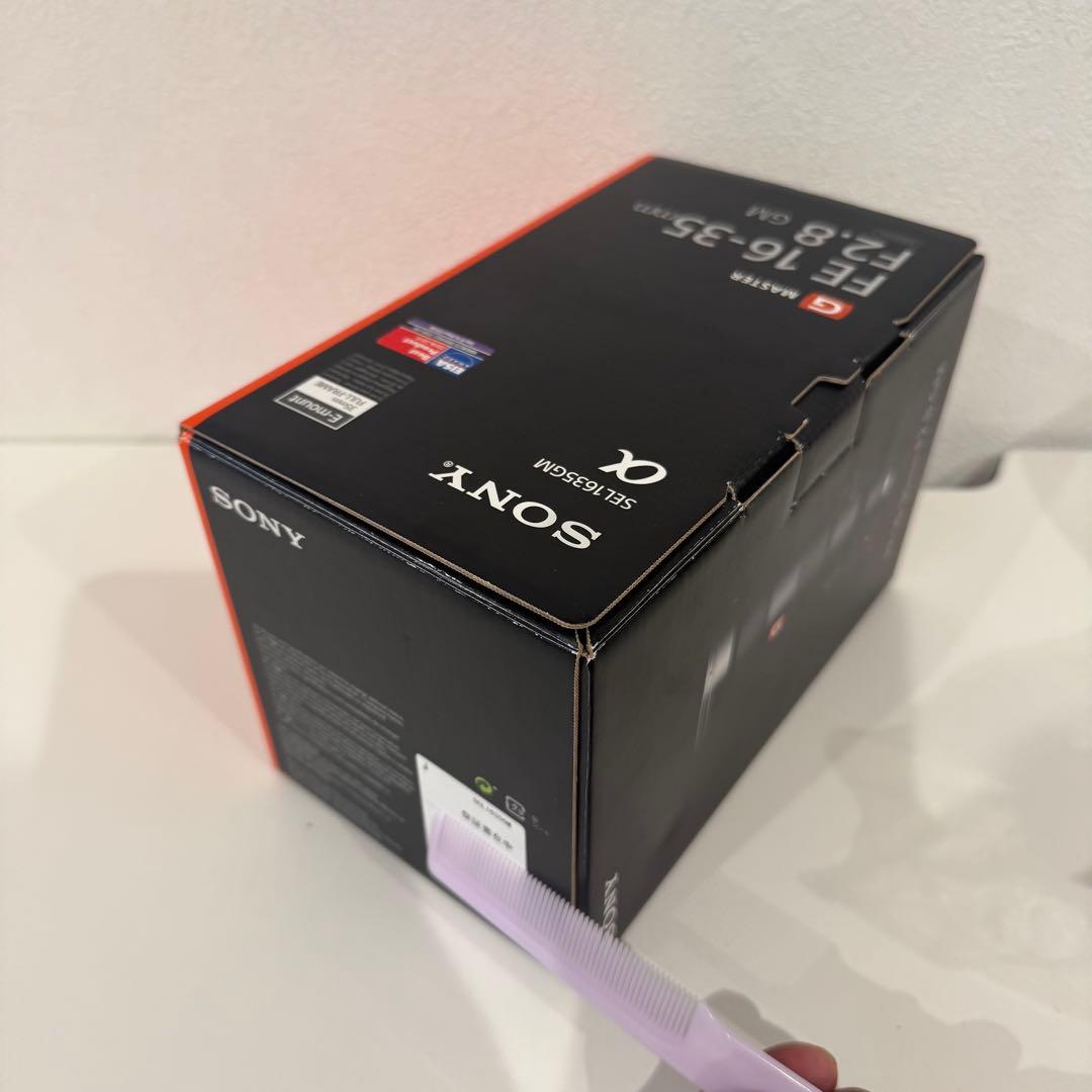 点検済！　SONY FE 16-35mm F2.8 GM レンズ