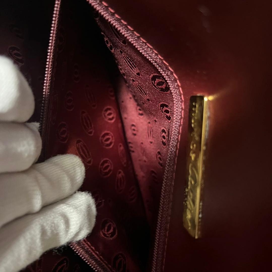 ✨️未使用✨　Cartier クラッチバッグ　セカンドバッグ　　レザー
