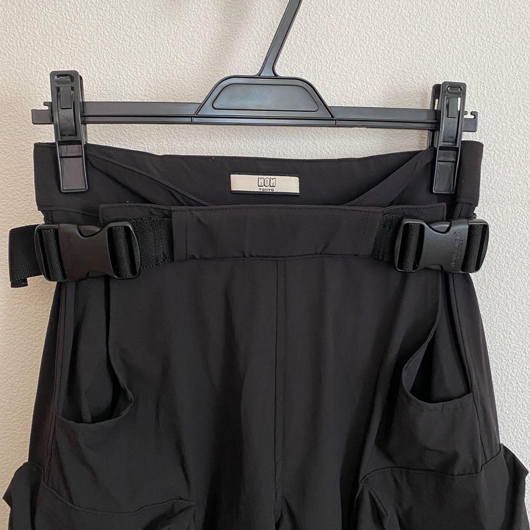 NON TOKYO ナイロンワイドカーゴパンツ