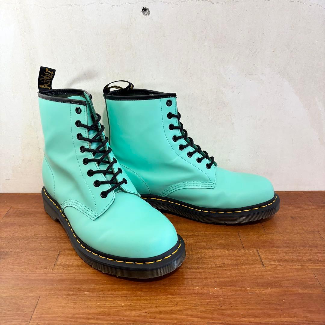 極美品　ドクターマーチン　8ホール　ペパーミントグリーン　28.0センチ