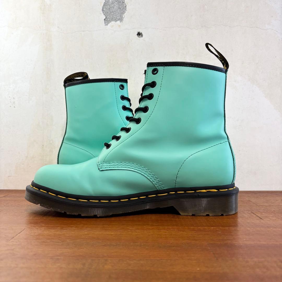 極美品　ドクターマーチン　8ホール　ペパーミントグリーン　28.0センチ
