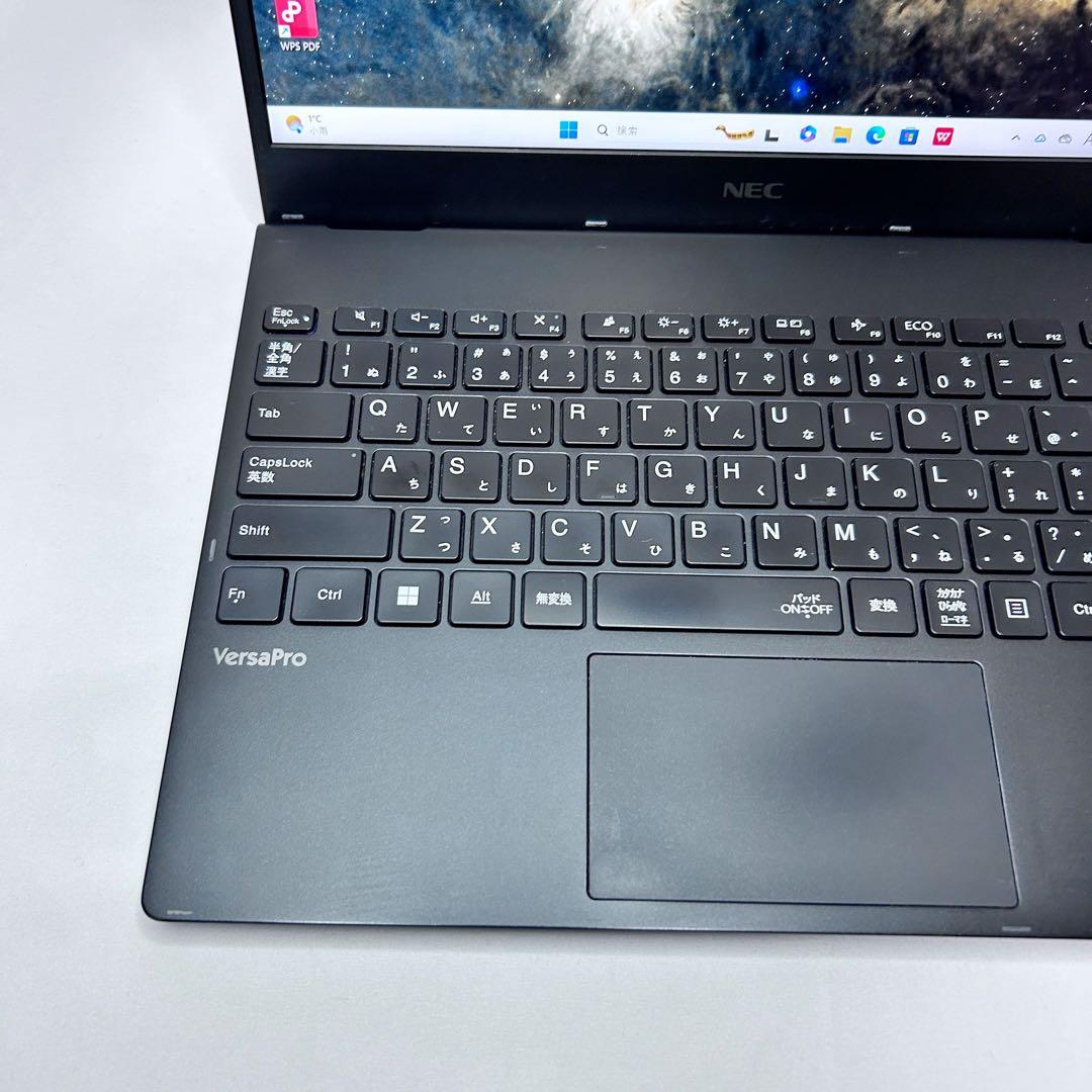 【美品】極上バッテリー｜NEC VersaPro｜第12世代i5｜高速SSD搭載