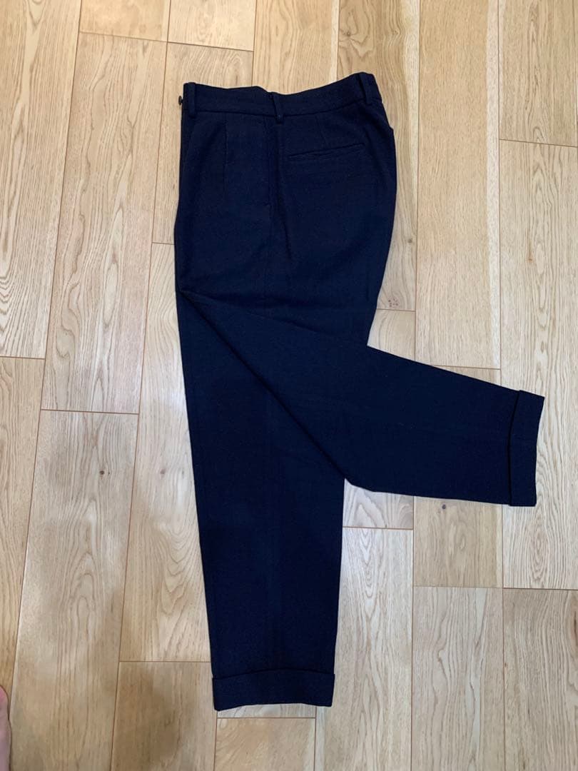 キャプテンサンシャイン　ウールカシミアスラックスパンツ