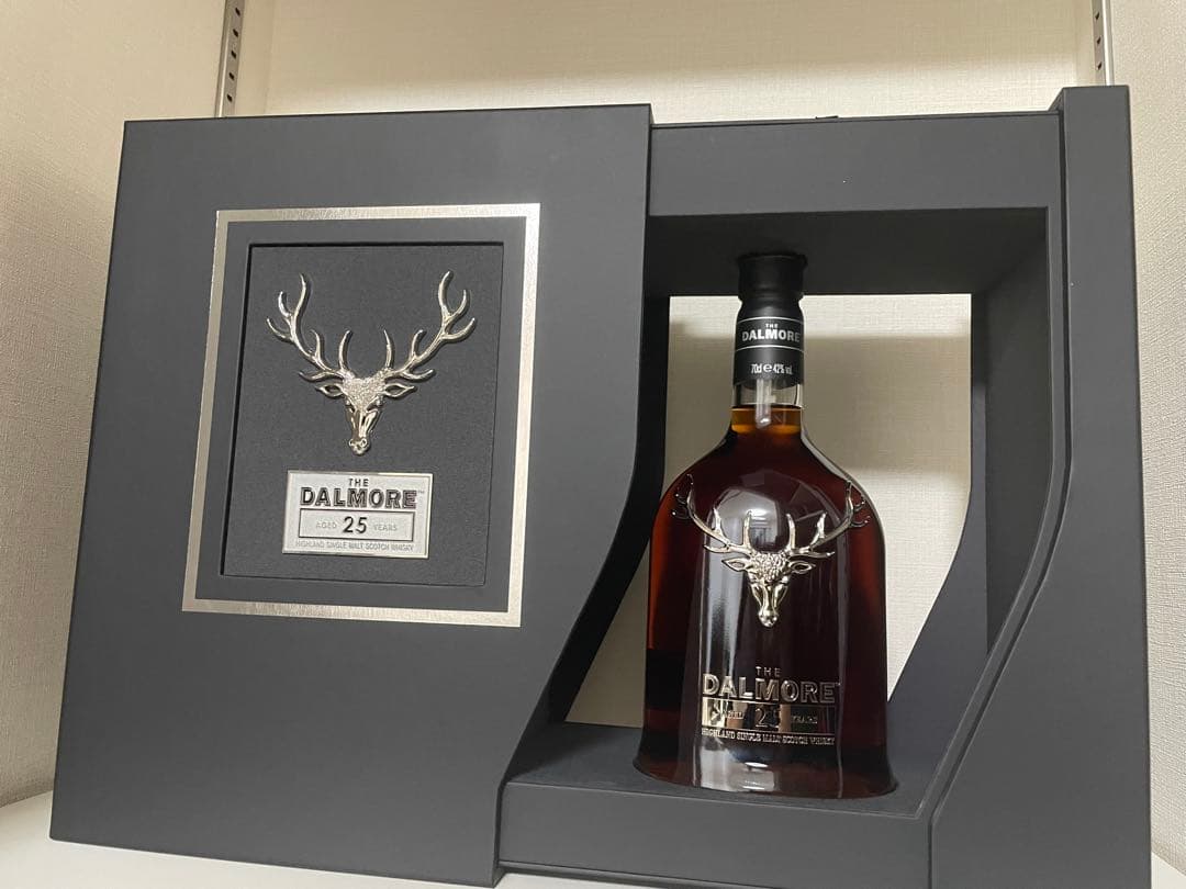 ！！特価！！ダルモア 25年 箱付き※ウィスキー引退