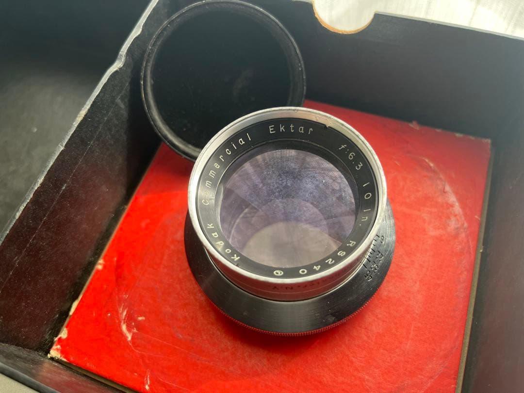 フィルムカメラ Kodak Commercial Ektar Lens 10-inch f6.3