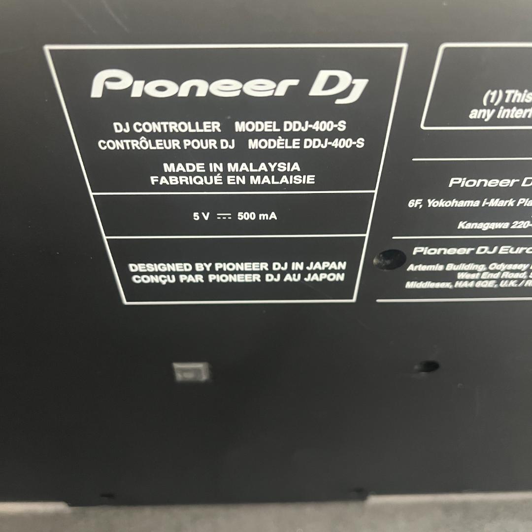 Pioneer DJ DDJ-400-S DJコントローラー シルバー