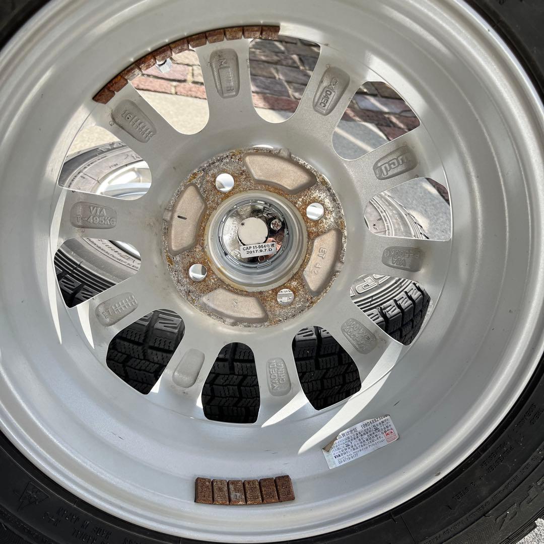 交渉可MR41S ハスラー 145/80R13 スタッドレスセット2本