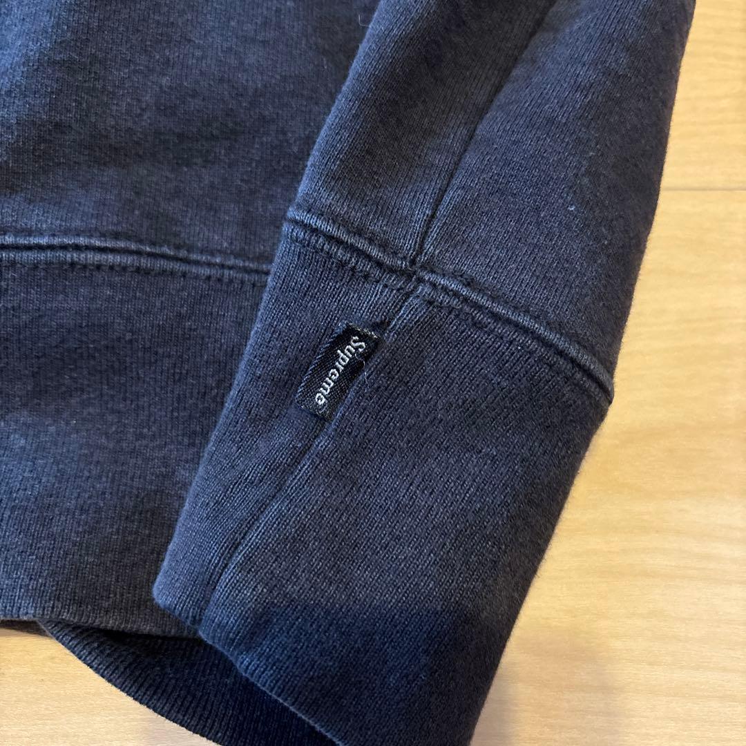 最終価格Supreme ロゴプリント トレーナー Lサイズ ブラック