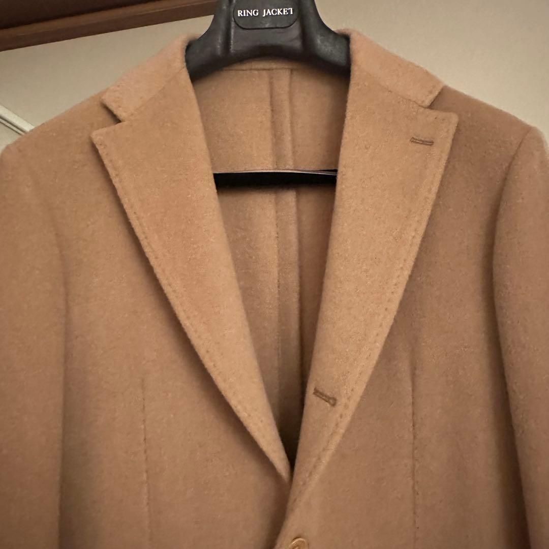極上 RING JACKET キャメル ジャケット 50