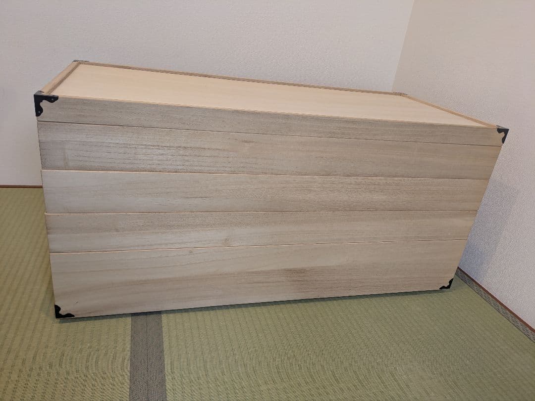 桐箱　4段　衣装ケース