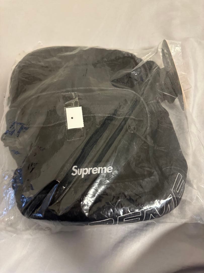 新品未使用　Supreme Denim Shoulder Bag black