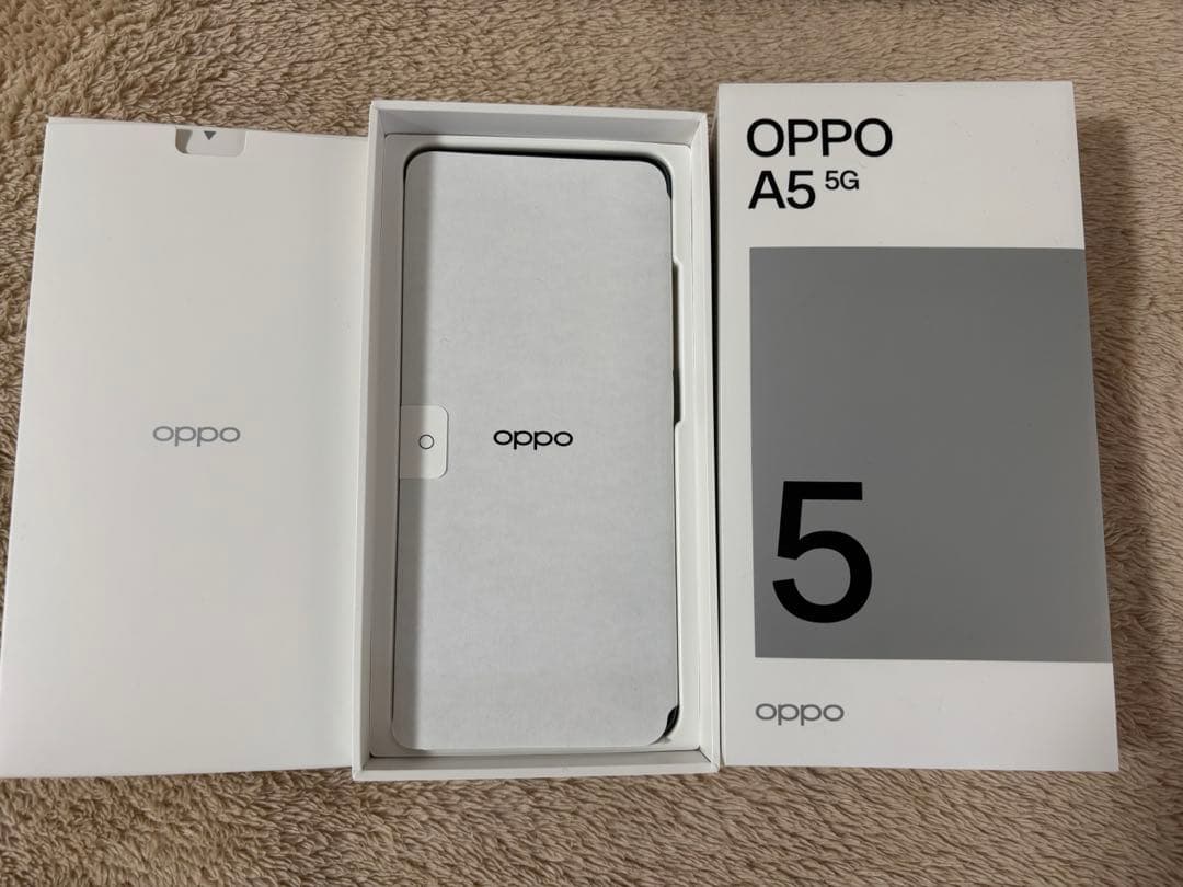 OPPO A5 5G 4GB 128GB グリーン 2026.01.11購入