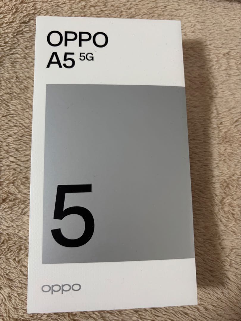 OPPO A5 5G 4GB 128GB グリーン 2026.01.11購入