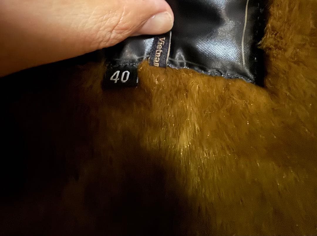 BARBOUR バブアー ファー ボア ベスト 3クラウン