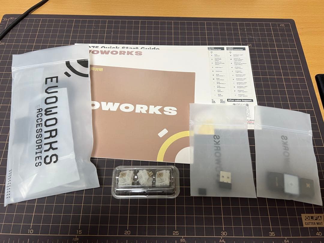 Ticktype Evoworks Evo75 キーボード