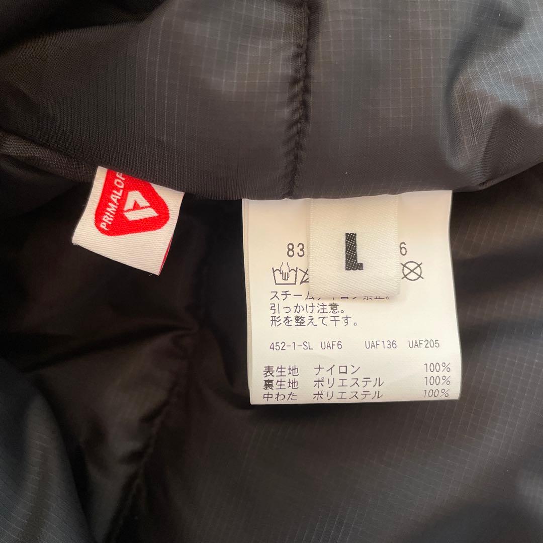 【monkey time】プリマロフト パデッド スタンド ベスト　L