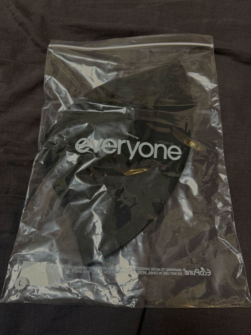 【新品】everyone bucket hat black Lサイズ