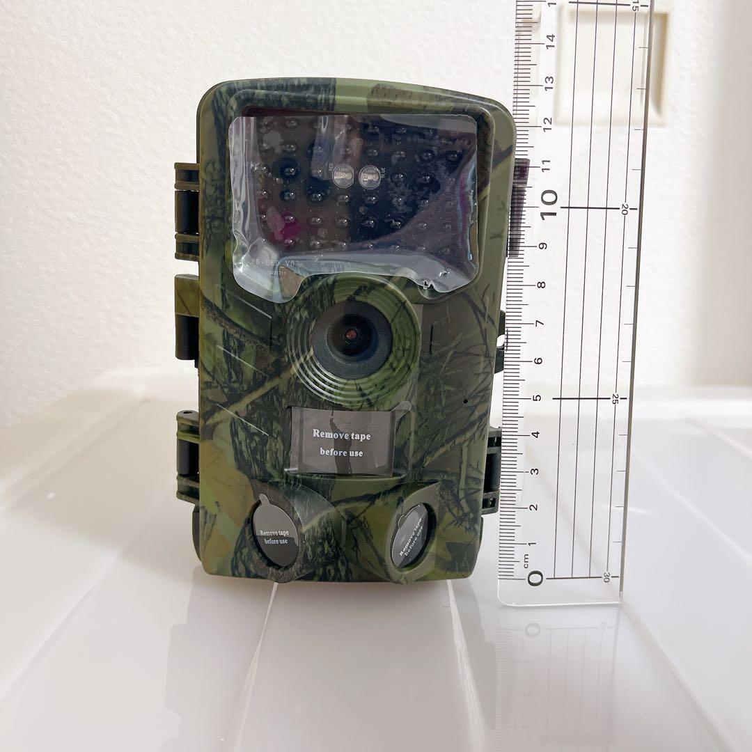 トレイルカメラ 5800万画素 防犯カメラ 屋外 小型 防水 IP66 赤外線付