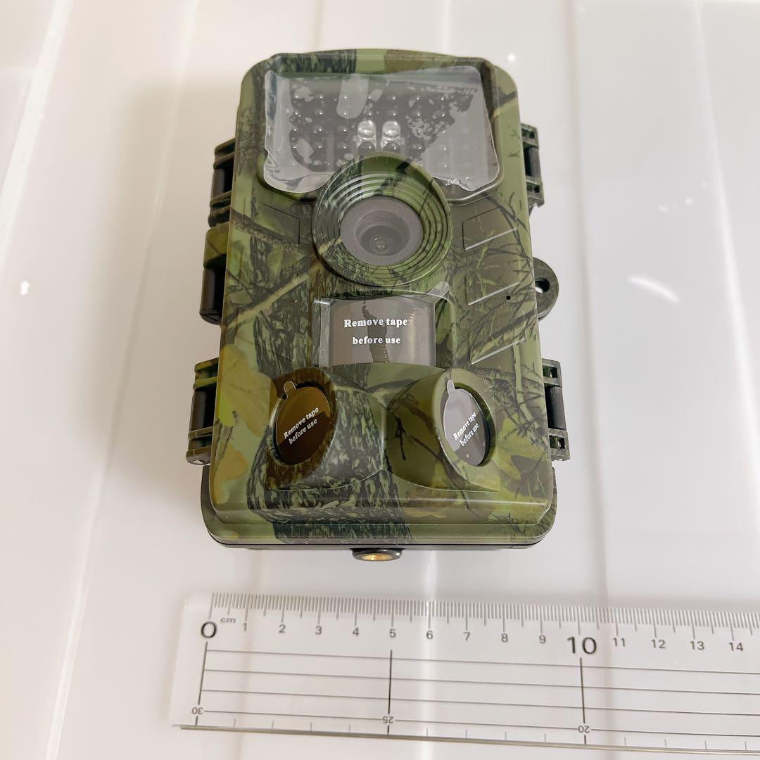 トレイルカメラ 5800万画素 防犯カメラ 屋外 小型 防水 IP66 赤外線付