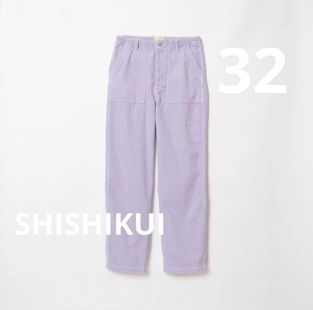 パンツ SHISHIKUI CORDUROY BAKER /L.PURPLE