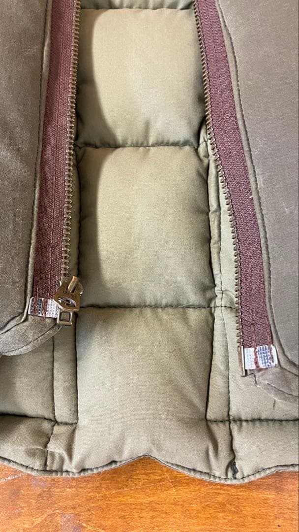 希少 ナイジェルケーボン×エディバウアー L 50 ダウンベスト 日の出タグ