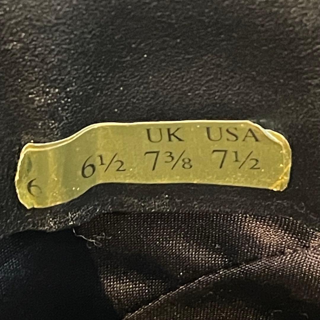 Borsalinoラビットファー　フェドーラ　ハット　ダークネイビー