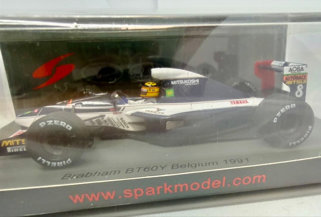 【希少】スパーク 1/43 ブラバム BT60Y ベルギーGP 1991