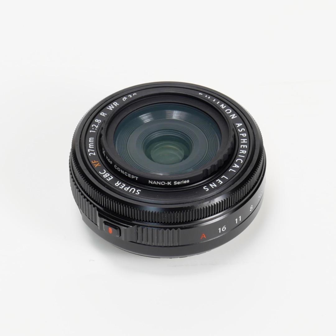 【美品】フジノンレンズ XF27mmF2.8 R WR（フィルター付き）