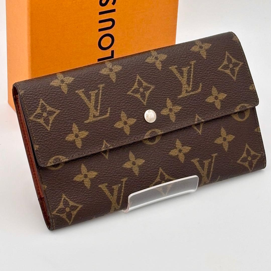 ルイヴィトン モノグラム ポルトトレゾール インターナショナル 長財布 正規品
