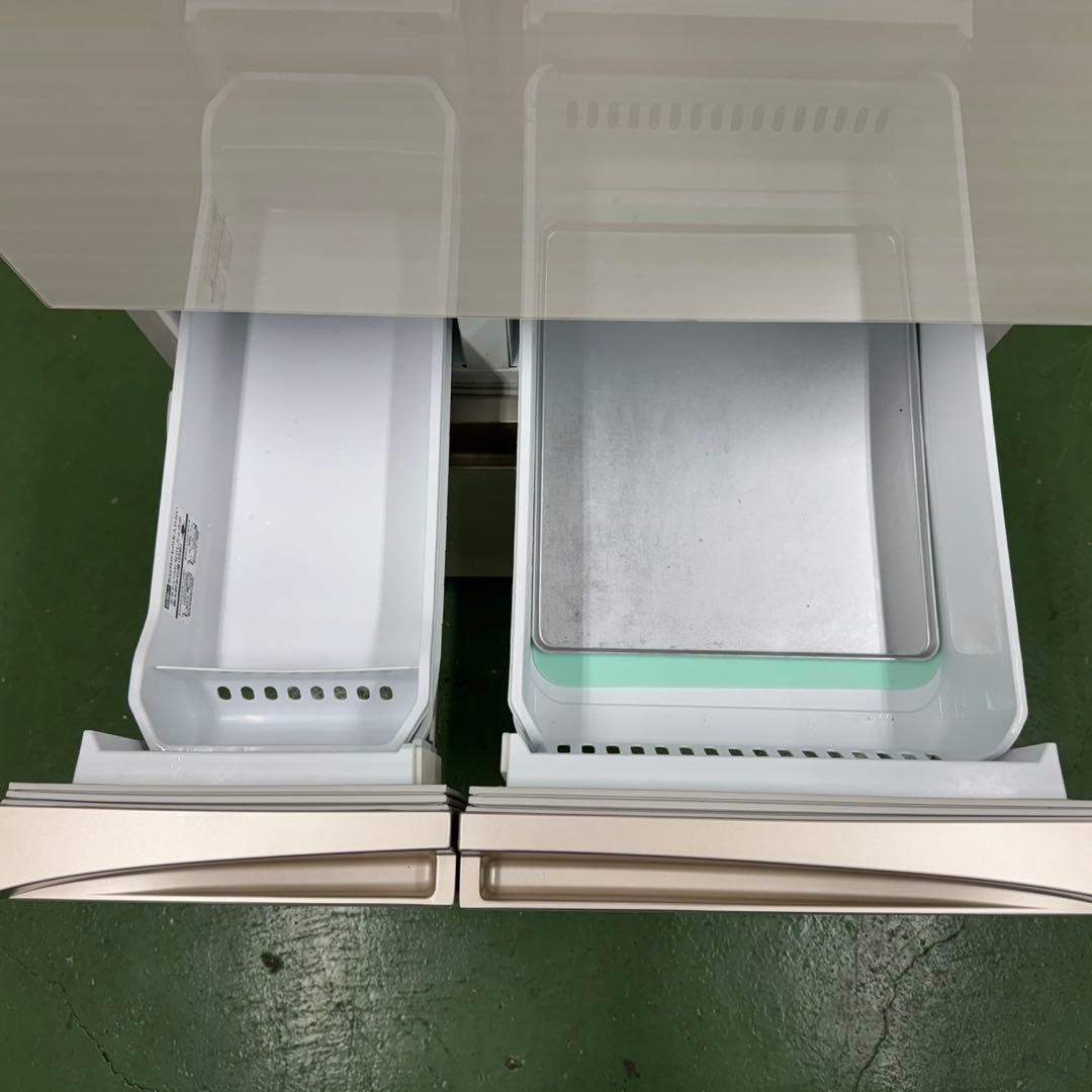 655 東芝 大型冷蔵庫 400L〜500L小型　家庭用サイズ　自動製氷　右開き