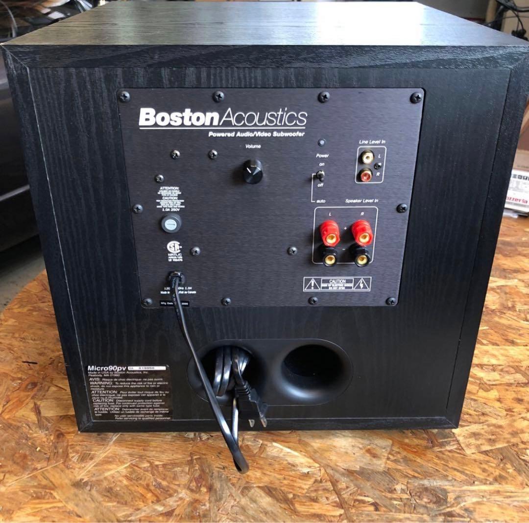 Boston Acousticsパワードサブウーファー