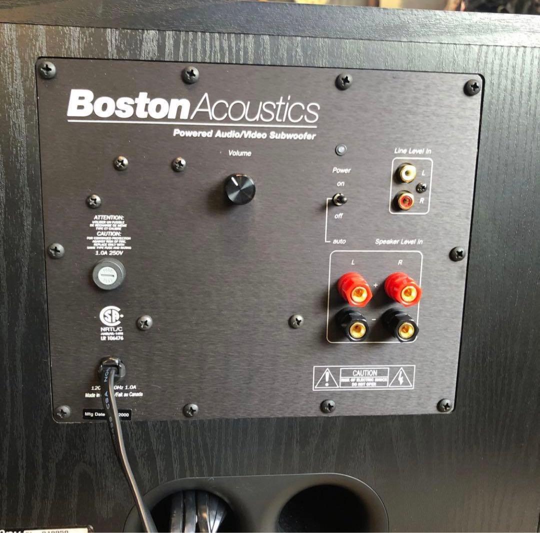 Boston Acousticsパワードサブウーファー