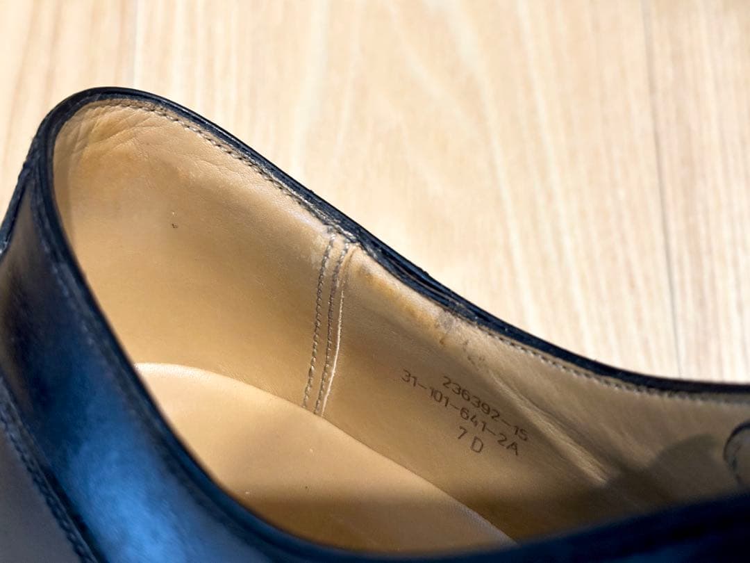 J.M. WESTON 641ゴルフ　7D 美品　シューツリー付き