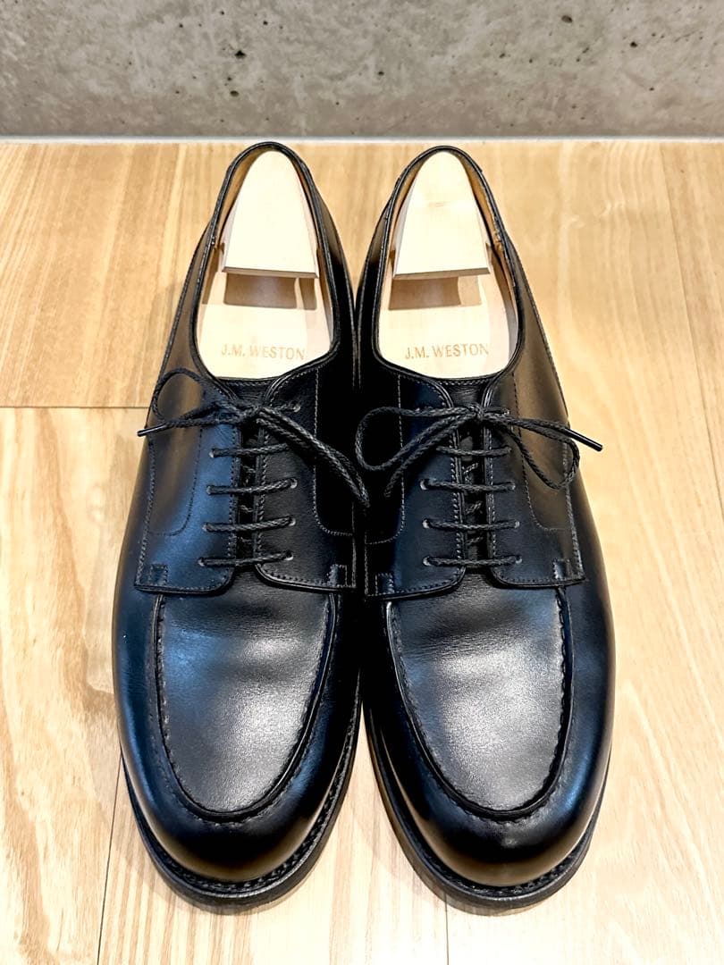 J.M. WESTON 641ゴルフ　7D 美品　シューツリー付き