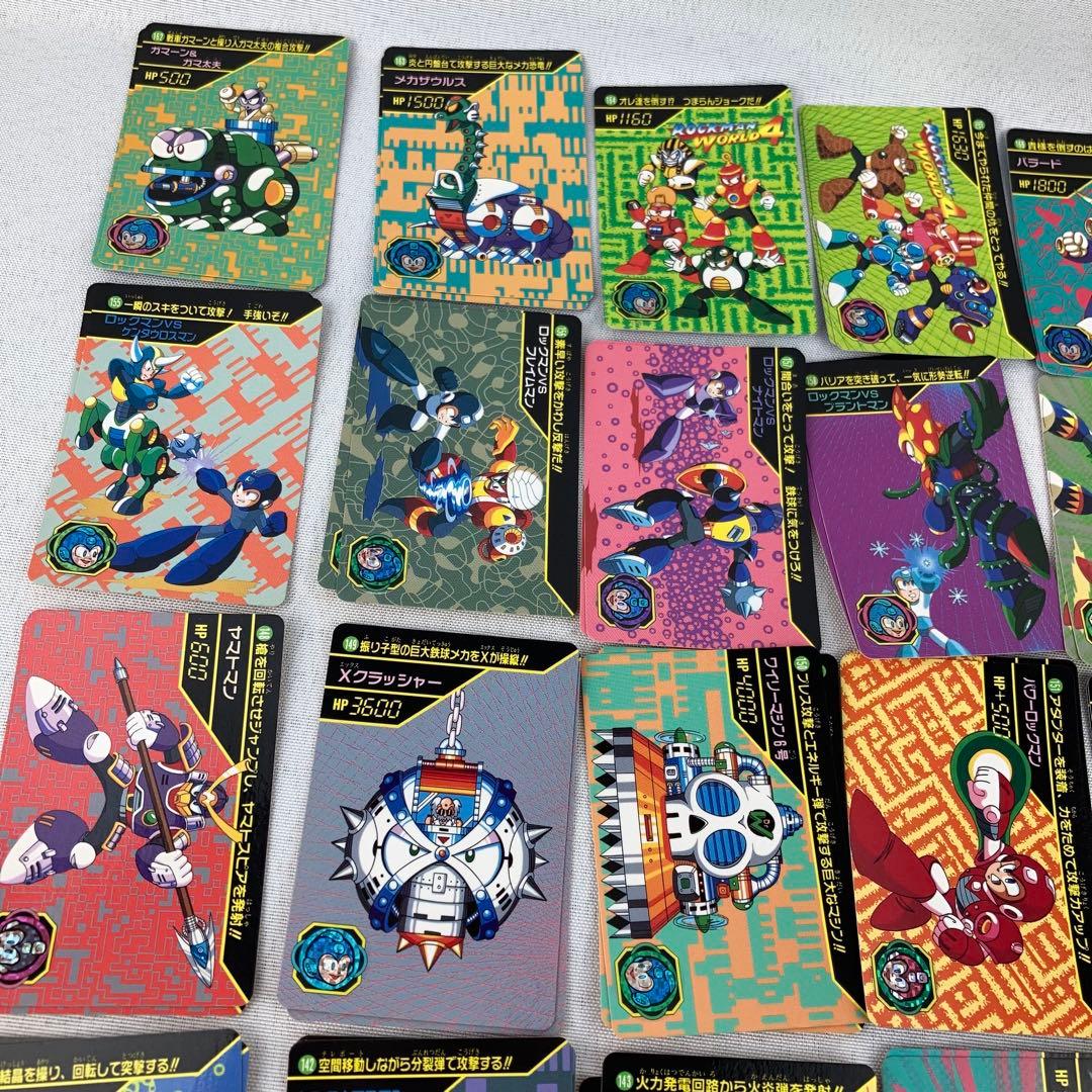 ロックマン カードダス パート4 全42種 78枚 フルコンプ キラカード6枚
