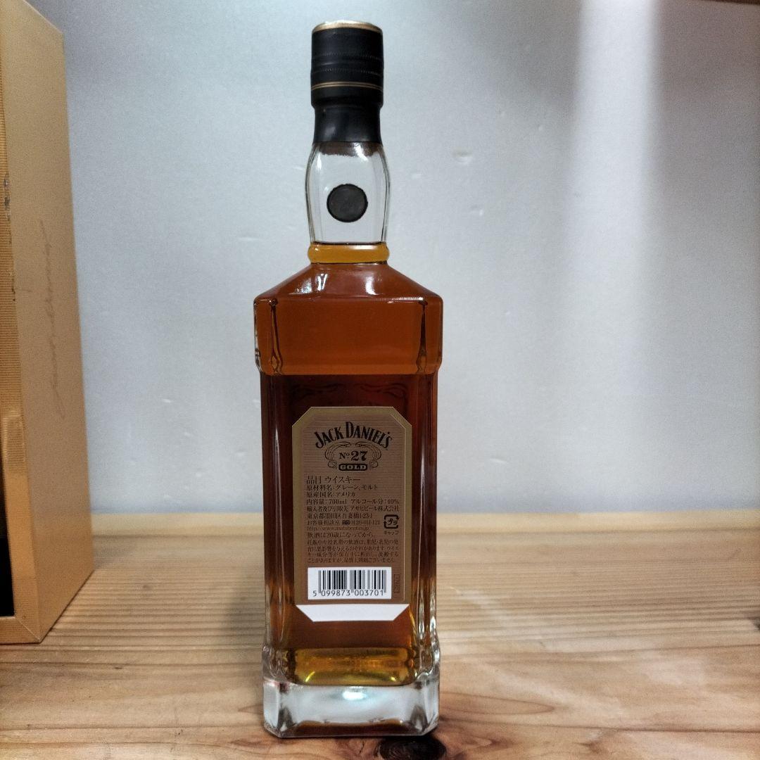 新品、未開封　ジャックダニエル　No27 ゴールド